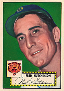 1952 Topps Fred Hutchinson #126 Baseball Card