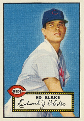 1952 Topps Ed Blake #144 Baseball Card