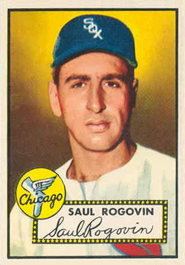 1952 Topps Saul Rogovin #159 Baseball Card