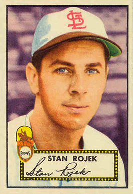 1952 Topps Stan Rojek #163 Baseball Card