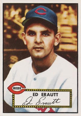 1952 Topps Ed Erautt #171 Baseball Card
