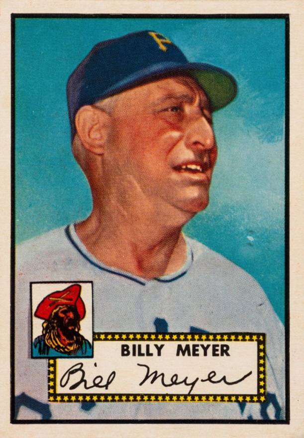 1952 Topps Billy Meyer #387 Baseball Card