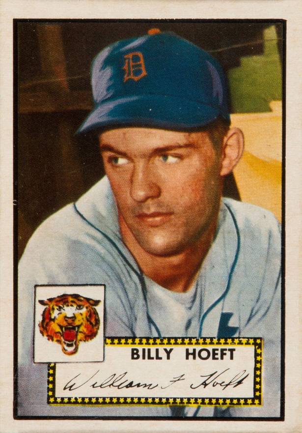 1952 Topps Billy Hoeft #370 Baseball Card