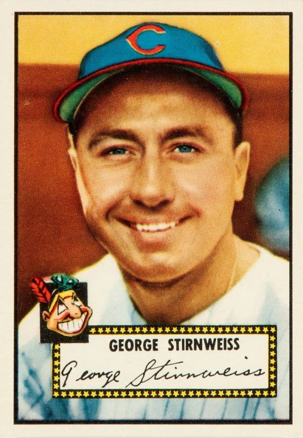 1952 Topps George Stirnweiss #217 Baseball Card