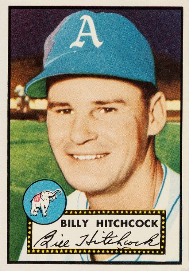 1952 Topps Billy Hitchcock #182 Baseball Card