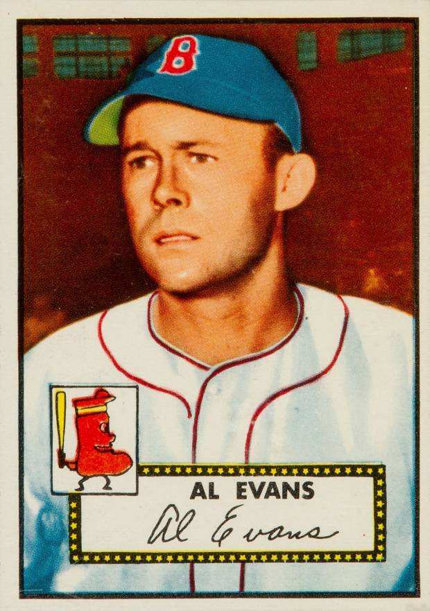 1952 Topps Al Evans #152 Baseball Card