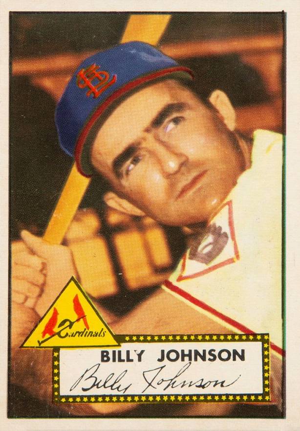 1952 Topps Billy Johnson #83 Baseball Card
