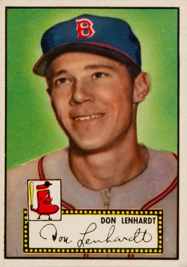 1952 Topps Don Lenhardt #4b Baseball Card