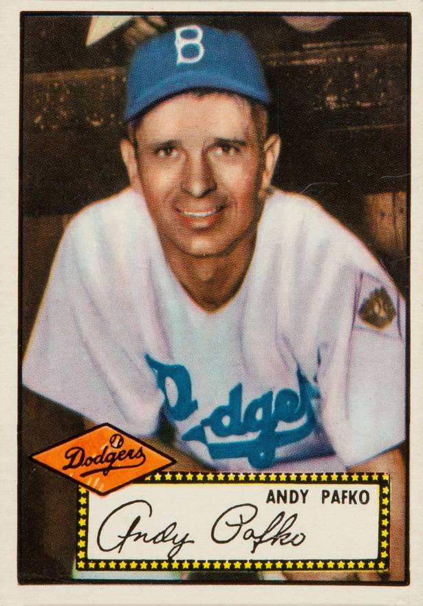 1952 Topps Andy Pafko #1b Baseball Card