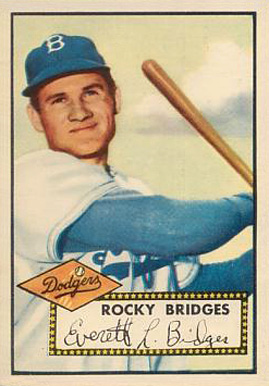 1952 Topps Rocky Bridges #239 Baseball Card