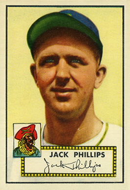 1952 Topps Jack Phillips #240 Baseball Card