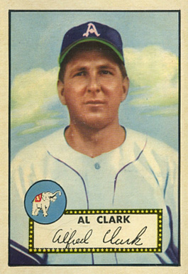 1952 Topps Al Clark #278 Baseball Card