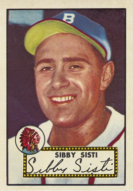 1952 Topps Sibby Sisti #293 Baseball Card