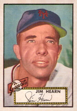 1952 Topps Jim Hearn #337 Baseball Card
