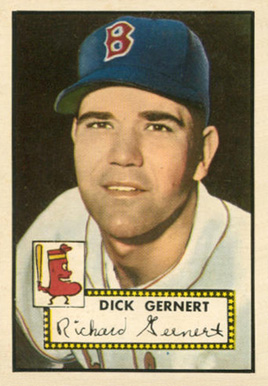 1952 Topps Dick Gernert #343 Baseball Card