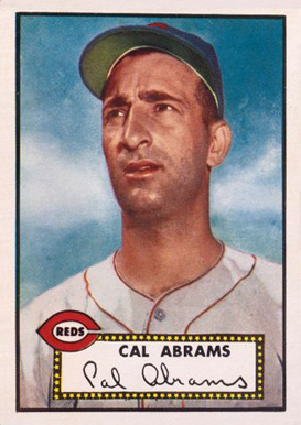 1952 Topps Cal Abrams #350 Baseball Card