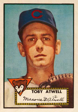 1952 Topps Toby Atwell #356 Baseball Card