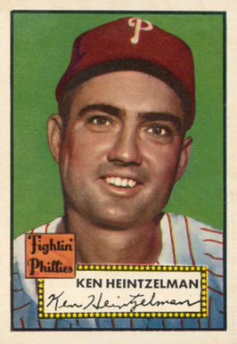 1952 Topps Ken Heintzelman #362 Baseball Card