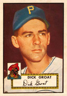 1952 Topps Dick Groat #369 Baseball Card