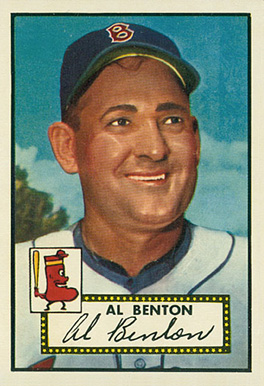 1952 Topps Al Benton #374 Baseball Card