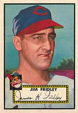 1952 Topps Jim Fridley #399 Baseball Card