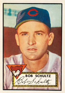 1952 Topps Bob Schultz #401 Baseball Card