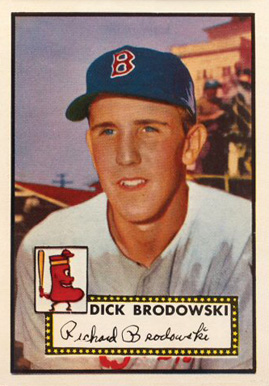1952 Topps Dick Brodowski #404 Baseball Card