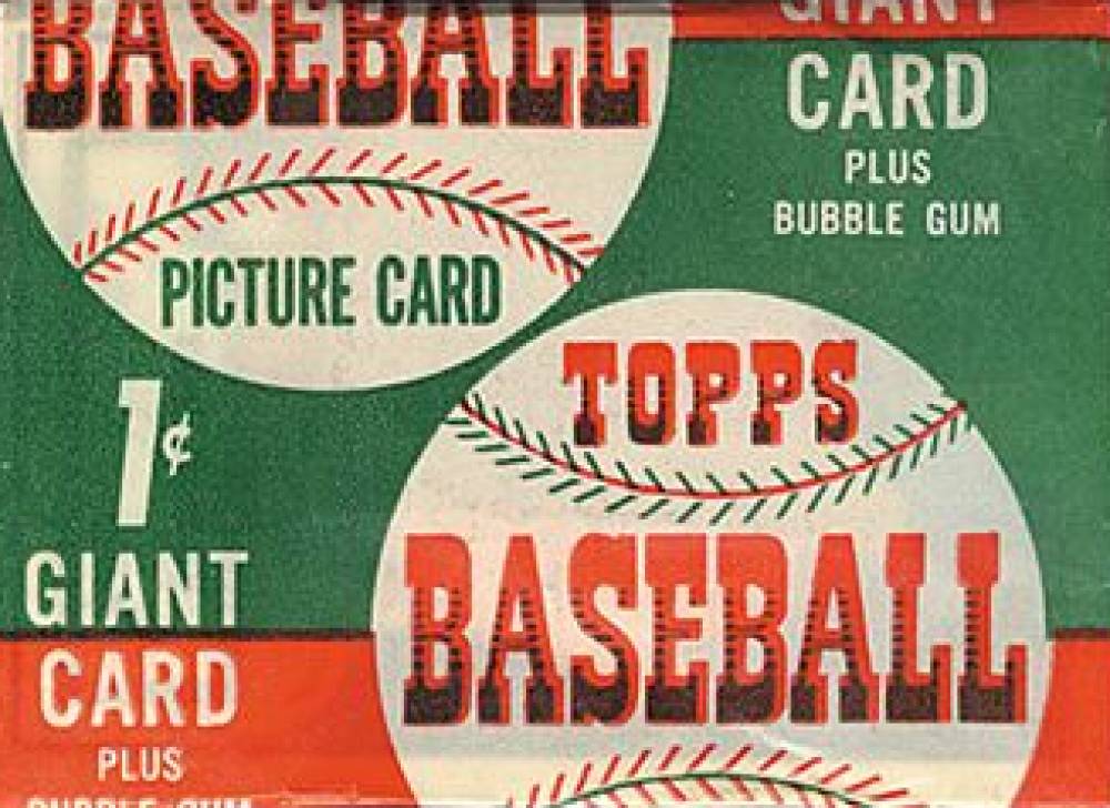 1952 Topps Wax Pack #WP Baseball Card