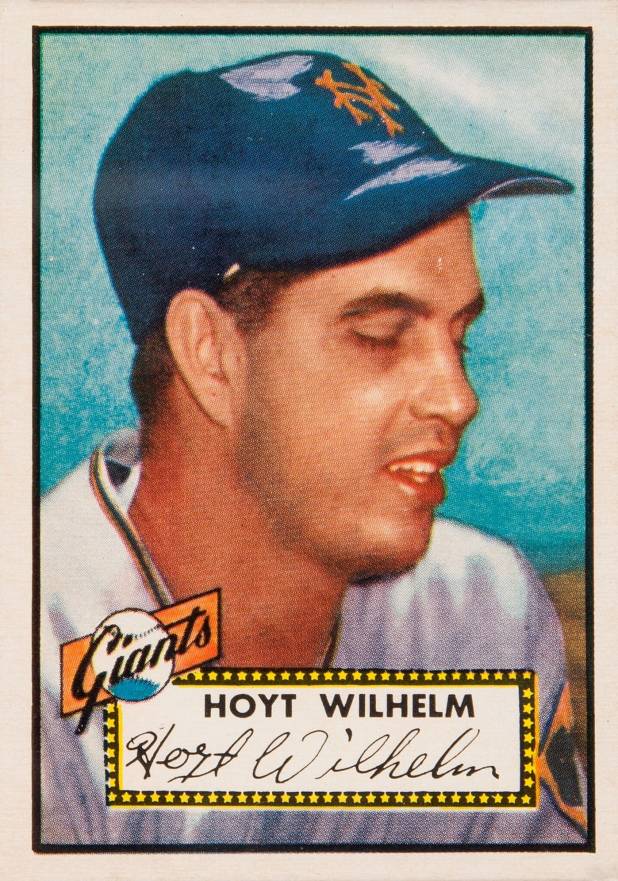 1952 Topps Hoyt Wilhelm #392 Baseball Card