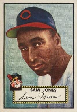 1952 Topps Sam Jones #382 Baseball Card
