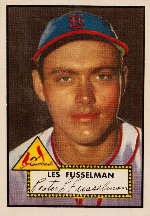 1952 Topps Les Fusselman #378 Baseball Card