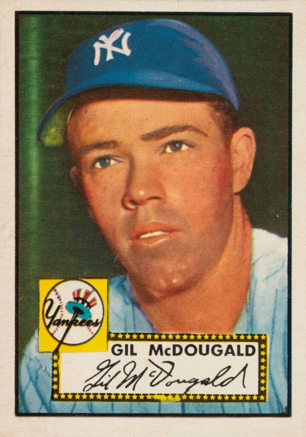 1952 Topps Gil McDougald #372 Baseball Card