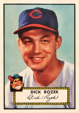 1952 Topps Dick Rozek #363 Baseball Card