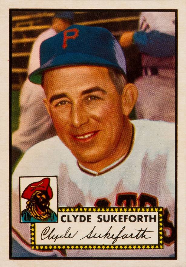 1952 Topps Clyde Sukeforth #364 Baseball Card