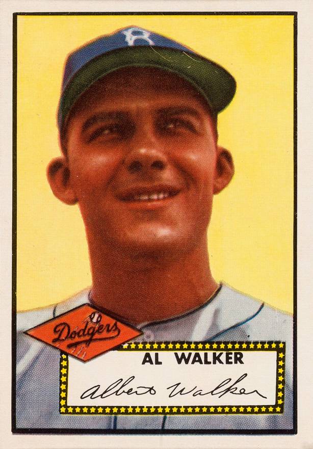 1952 Topps Al Walker #319 Baseball Card