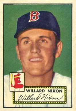 1952 Topps Willard Nixon #269 Baseball Card