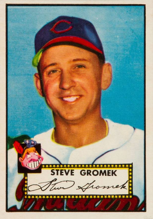 1952 Topps Steve Gromek #258 Baseball Card