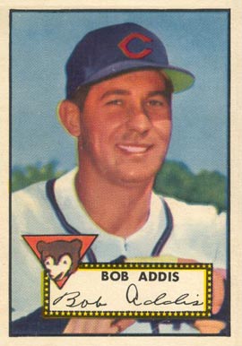 1952 Topps Bob Addis #259 Baseball Card