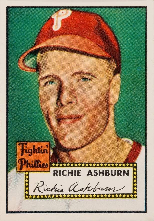 1952 Topps Richie Ashburn #216 Baseball Card