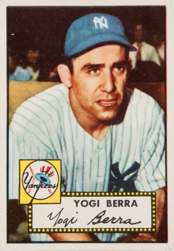 1952 Topps Yogi Berra #191 Baseball Card