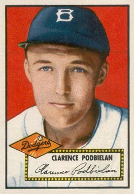 1952 Topps Clarence Podbielan #188 Baseball Card