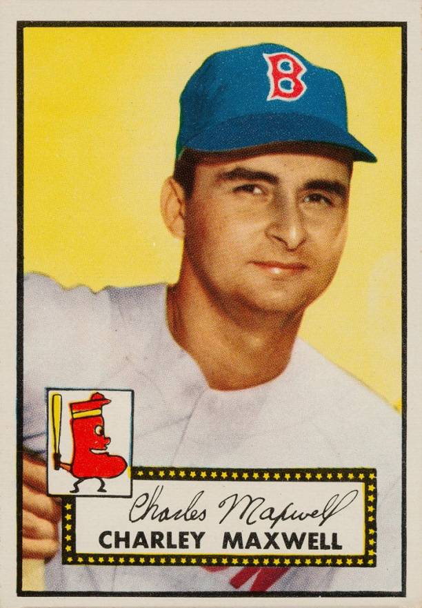 1952 Topps Charley Maxwell #180 Baseball Card