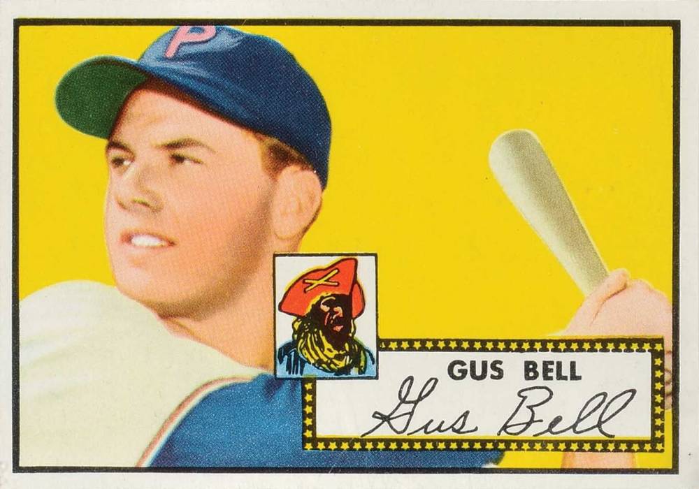 1952 Topps Gus Bell #170 Baseball Card