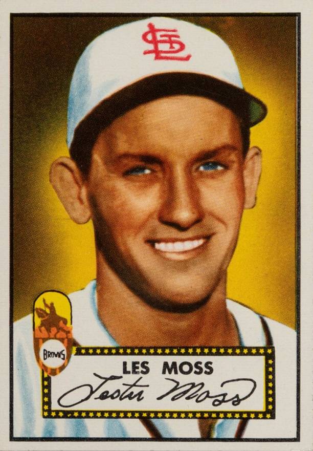 1952 Topps Les Moss #143 Baseball Card