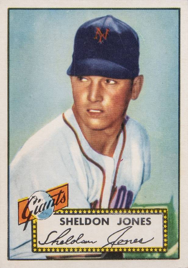 1952 Topps Sheldon Jones #130 Baseball Card
