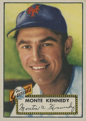 1952 Topps Monte Kennedy #124 Baseball Card