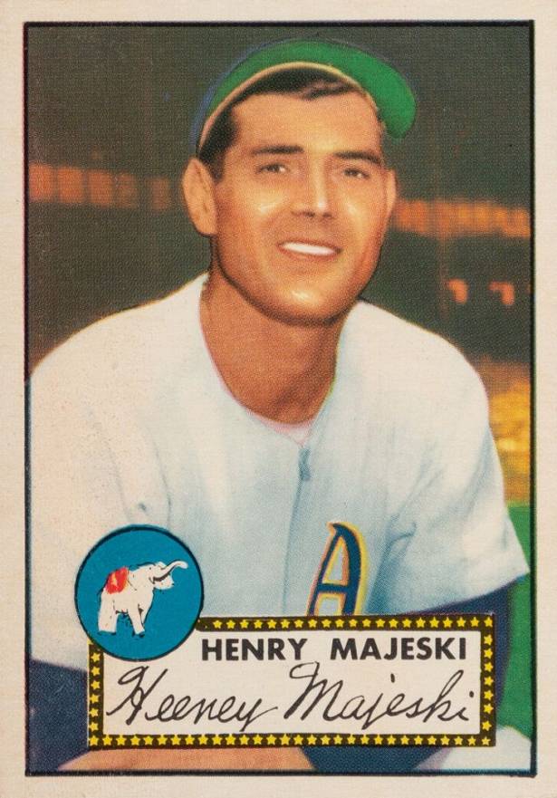 1952 Topps Henry Majeski #112 Baseball Card
