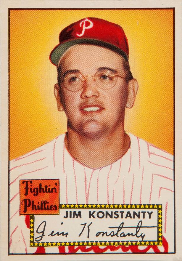 1952 Topps Jim Konstanty #108 Baseball Card