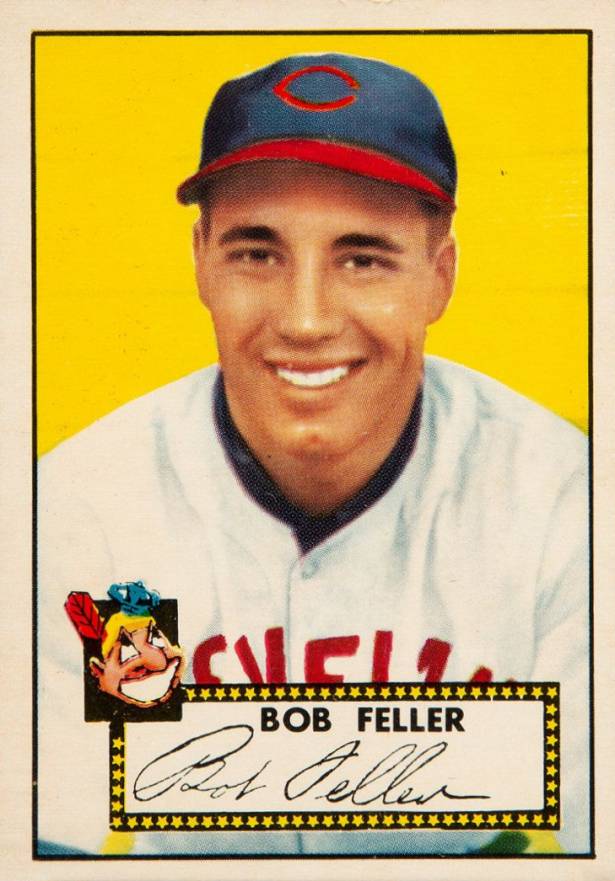1952 Topps Bob Feller #88 Baseball Card
