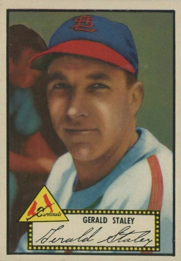 1952 Topps Gerald Staley #79b Baseball Card